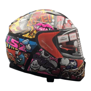 FF320 STREAM EVO COMICS BLACK (D-RING)