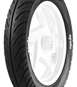 Apollo tyres Tubeless Bike Tyre 90/90-17 Actizip F2 Tl-D (47 X 47 X 9 Cm, Black)