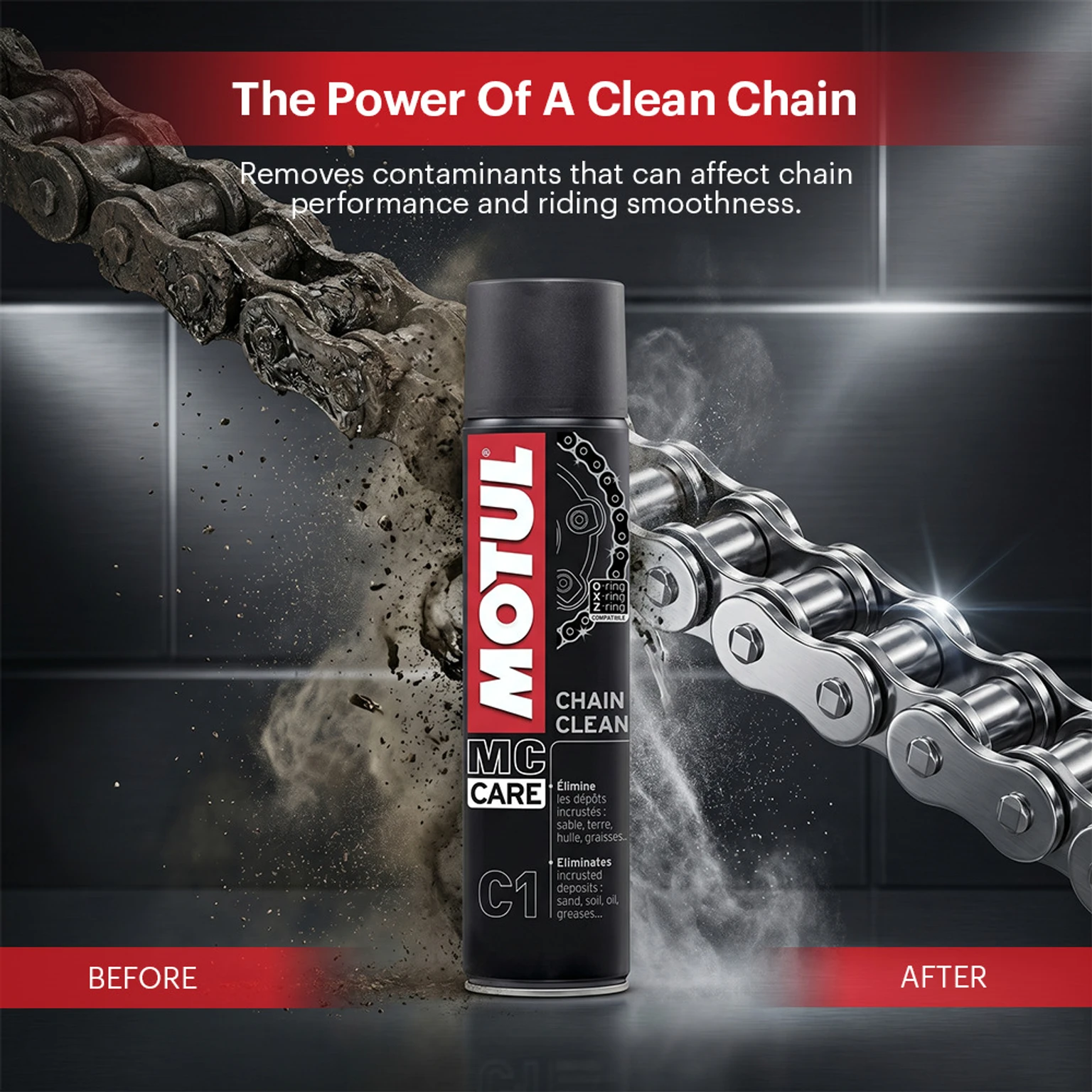 Motul C1 Chain Clean | 400ml - Image 7