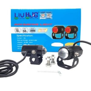 LIU HJG Original Red Devil Eye Mini Drive 40W LED Fog Light (White, Yellow & Red)