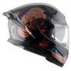 Axor Apex Trance helmet black gold full face