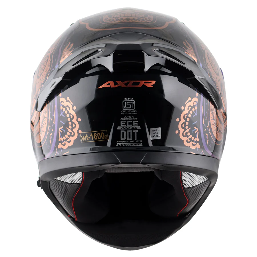 axor apex trance rear design axor apex trance helmet rear view