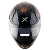 axor helmet trance design visor front view