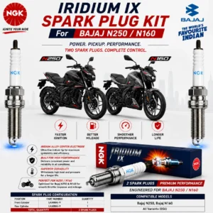 bajaj n250 ngk iridium