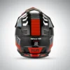 Red Grey professional off road helmet