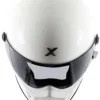 axor retro white helmet top view