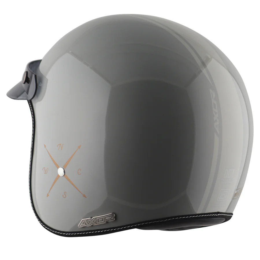 axor retro cool grey helmet