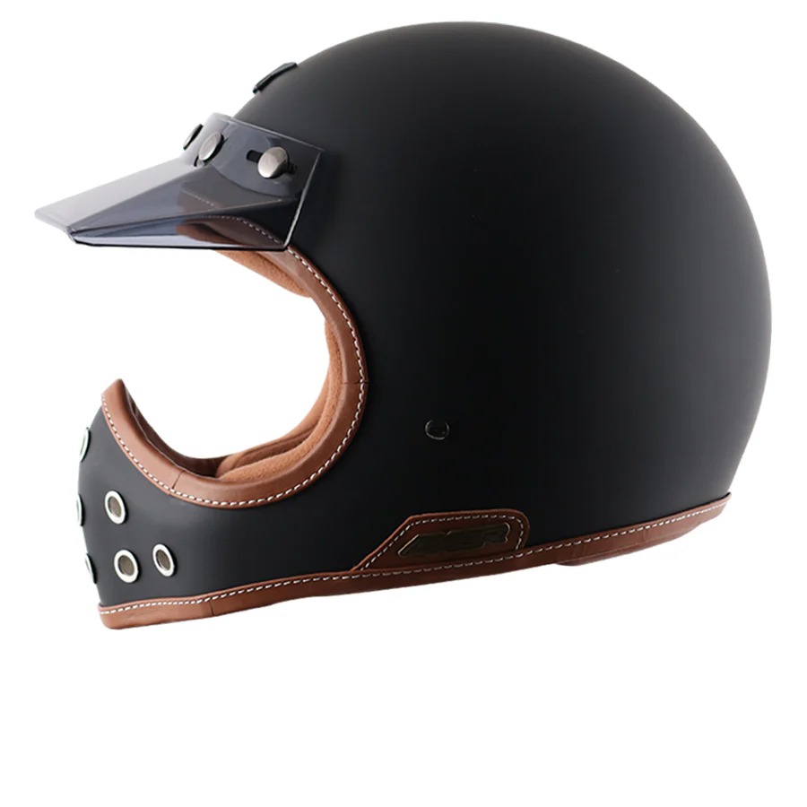 vintage off road helmet