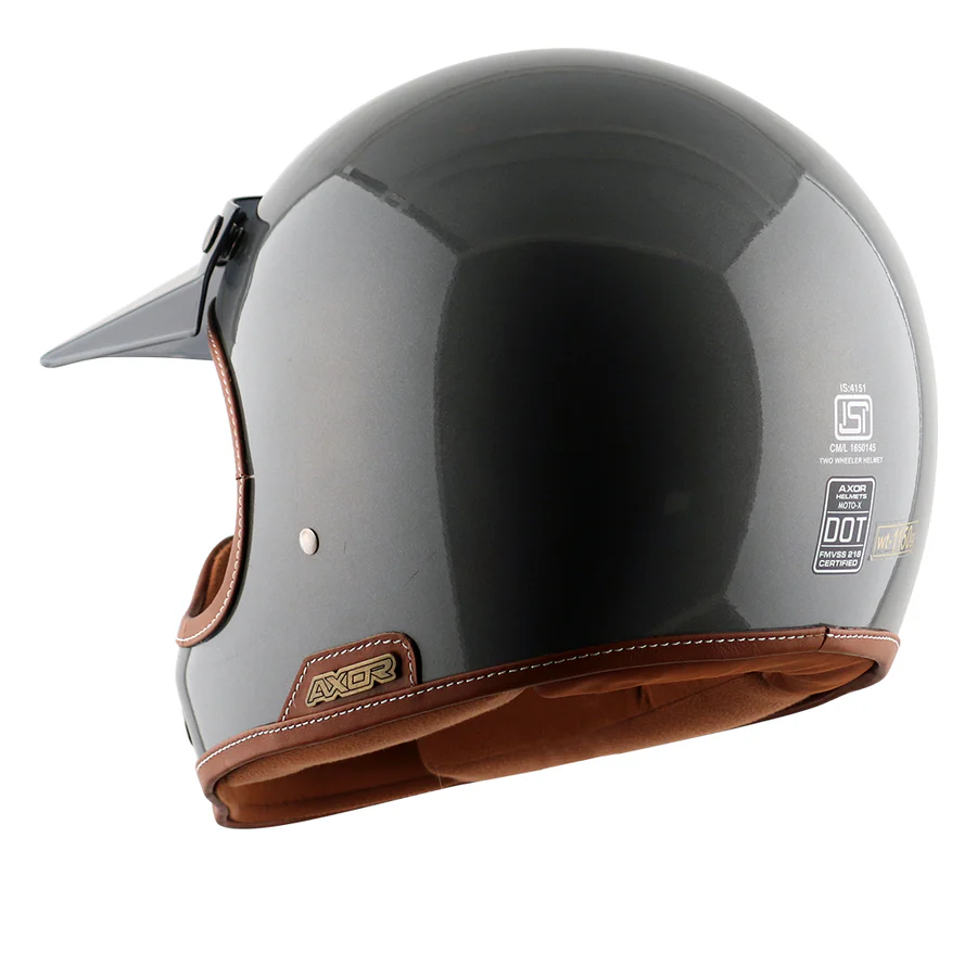 axor athena grey off road helmet