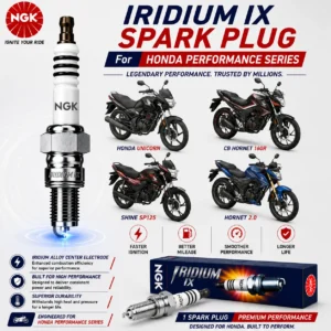 honda shine unicorn hornet iridium spark plug