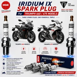 ngk iridium triumph 660 675