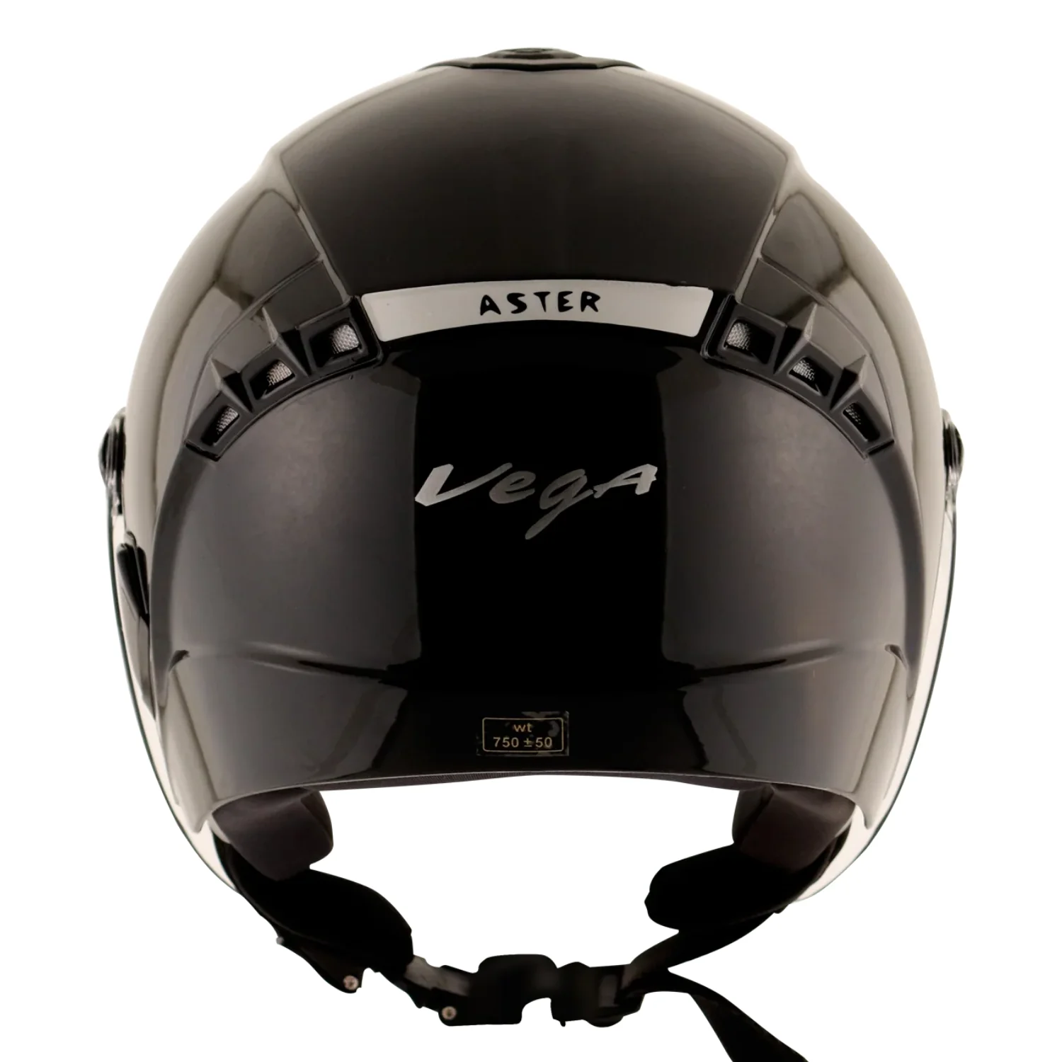 vega aster dx gloss black helmet