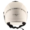 vega aster wgite rear view helmet