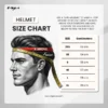 vega helmet size chart