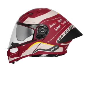 sba20 Maroon with Desert Storm brown helmet
