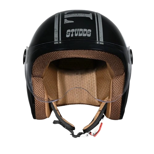 royal enfield black brown tan helmet andaman
