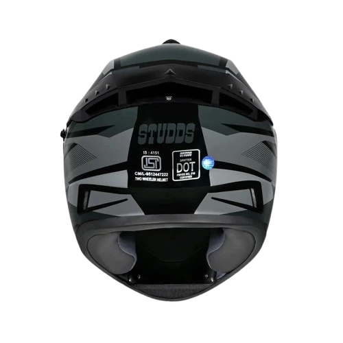 studds new model helmet spoiler port blair
