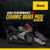 vesrah ceramic yamaha disc pad andaman