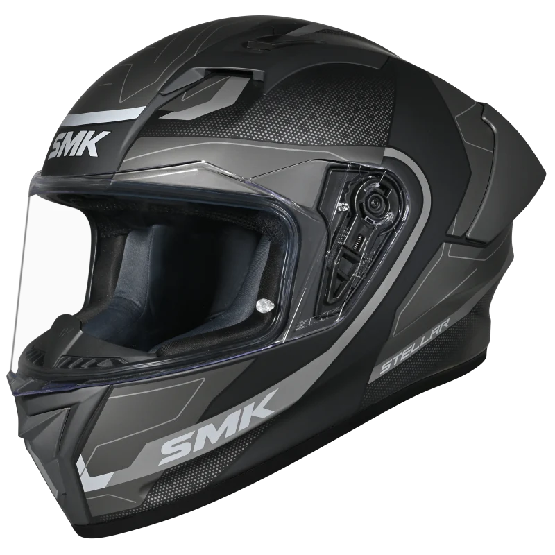 smk stellar flight black grey helmet andaman