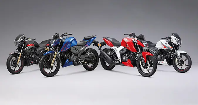 tvs apache rtr repair service andaman