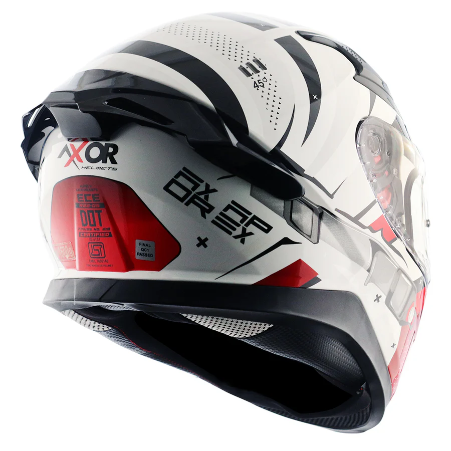 axor white red helmet andaman nicobar