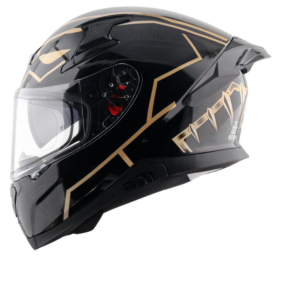axor marvel black panther black gold helmet andaman