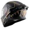 axor marvel black panther black gold helmet diglipur