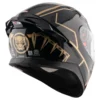 axor marvel black panther black gold helmet havelock