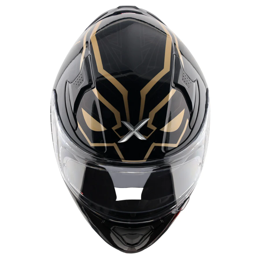 axor marvel black panther black gold helmet rangat hutbay