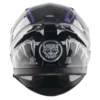 axor marvel black panther black purple helmet port blair