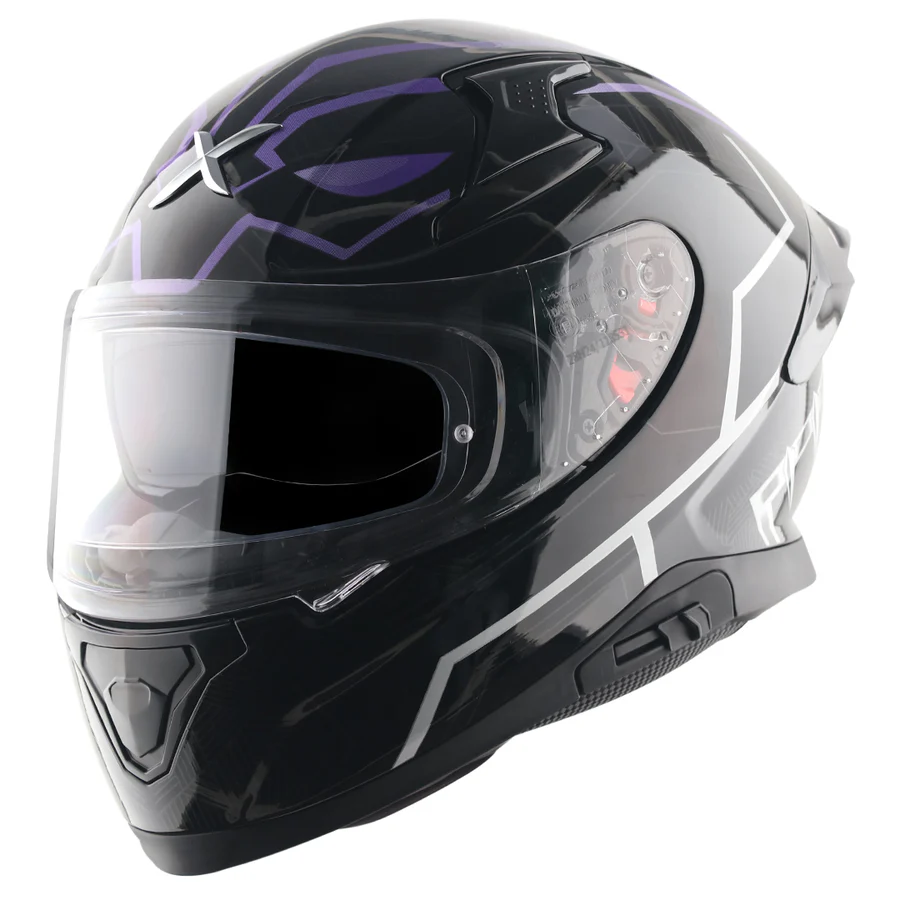 axor marvel black panther black purple helmet kadamtala rangat diglipur