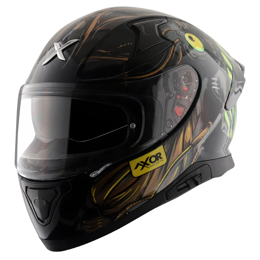 axor sea devil helmet black gold sri vijaya puram