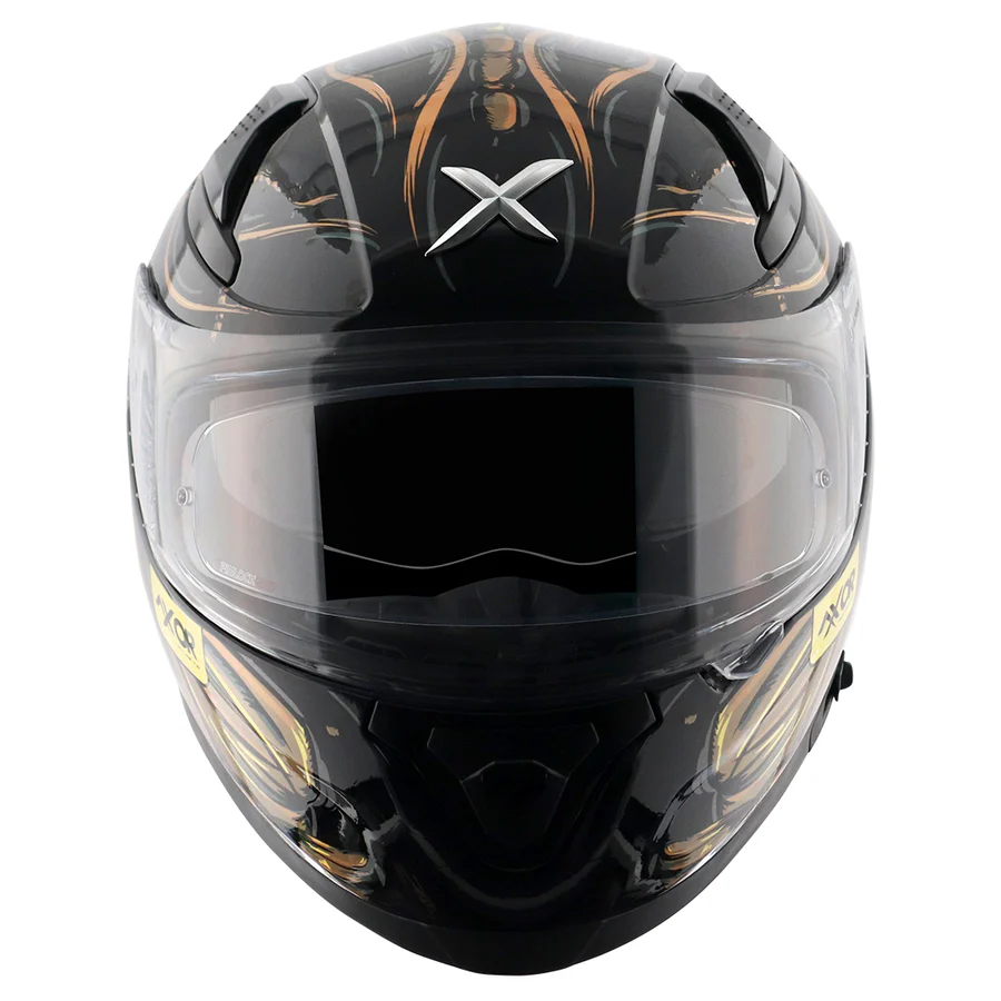 axor sea devil helmet black gold havelock hutbay