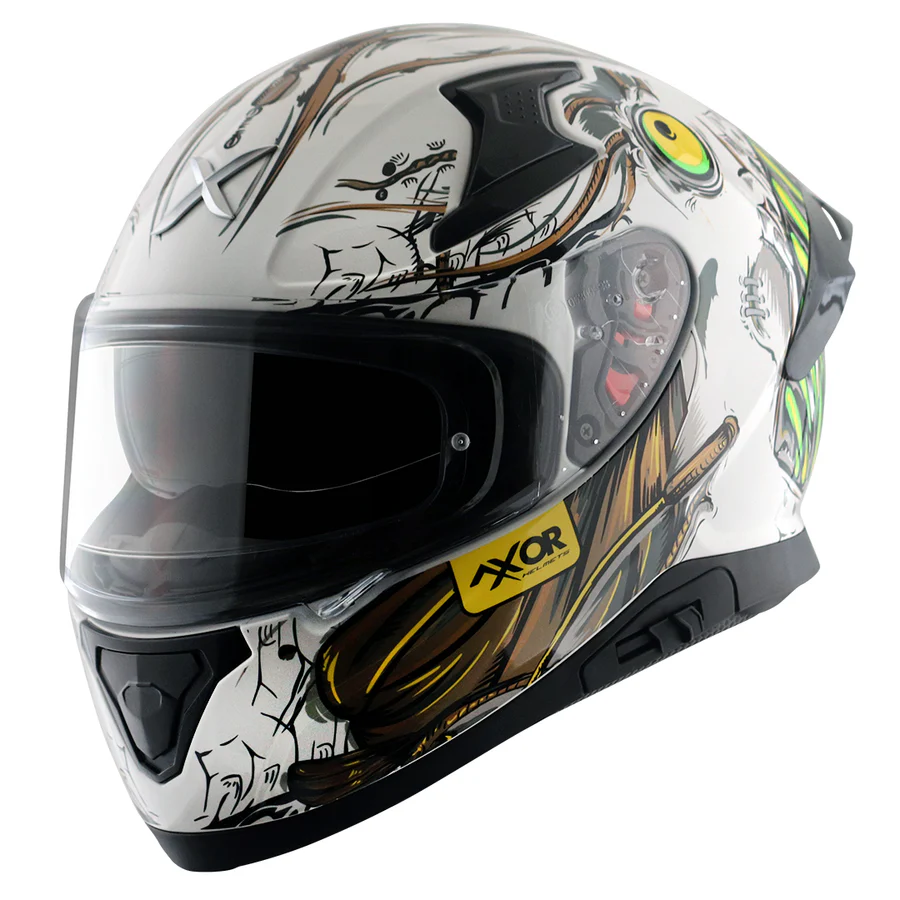 axor full face dual visor helmet near port blair