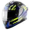 yamaha blue helmet exor full face andaman