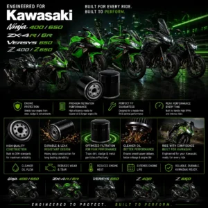 kawasaki 400 650 oil filter brake pad andaman