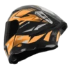steelbird ornage black ktm helmet nicobar