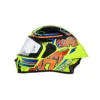 smk neon yellow helmet port blair