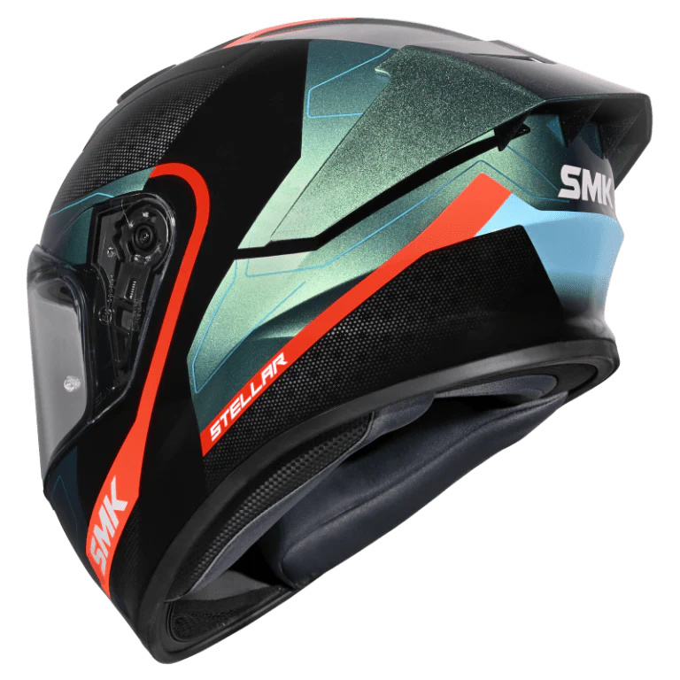 smk stellar flight blue orange ktm gen3 helmet