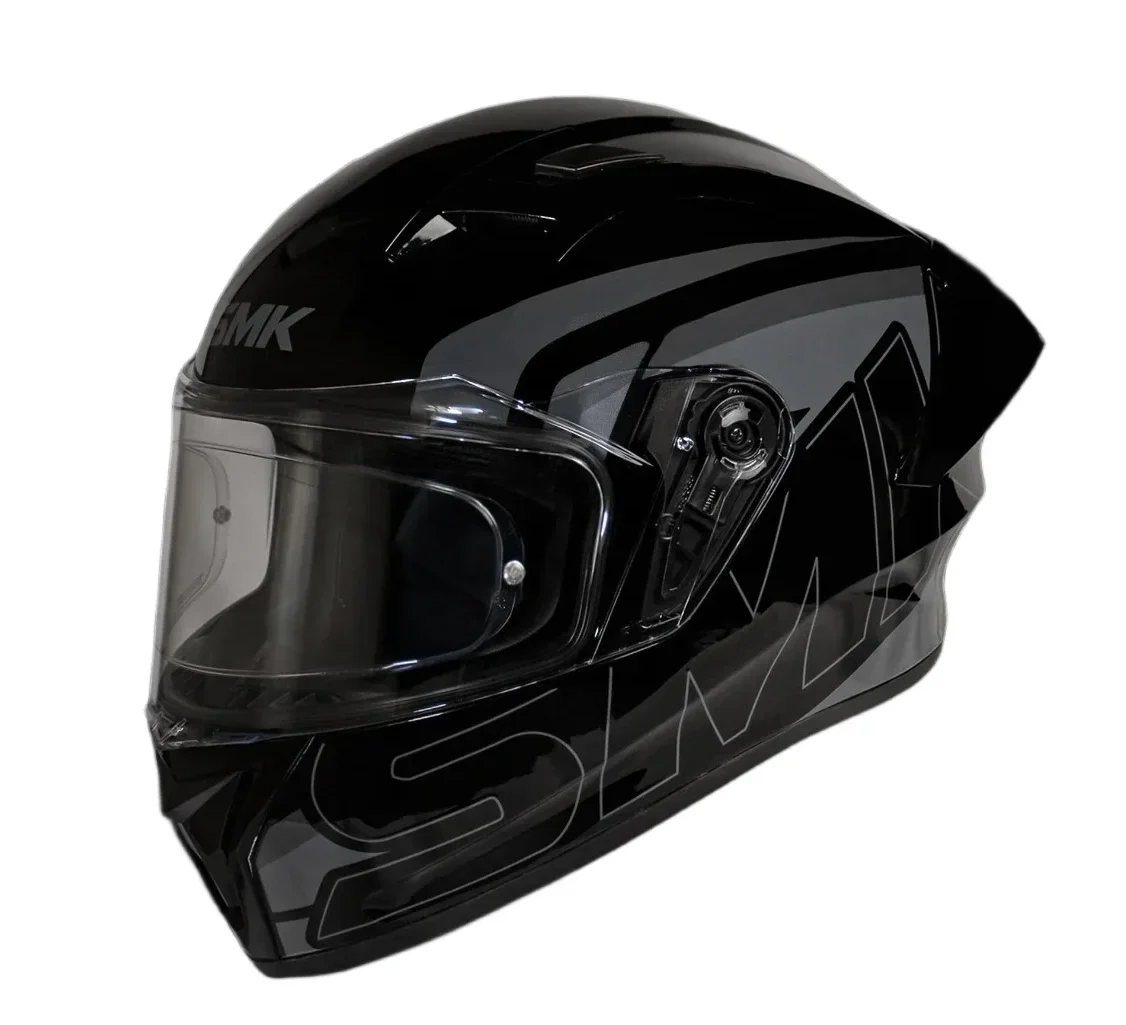 smk gloss black grey helmet port blair andaman