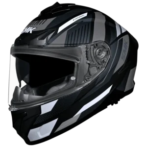 smk typhoon black grey helmet andaman