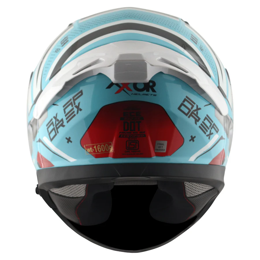 axor full face blue white helmet andaman nicobar