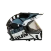 off road white black grey helmet online imported andaman delivery