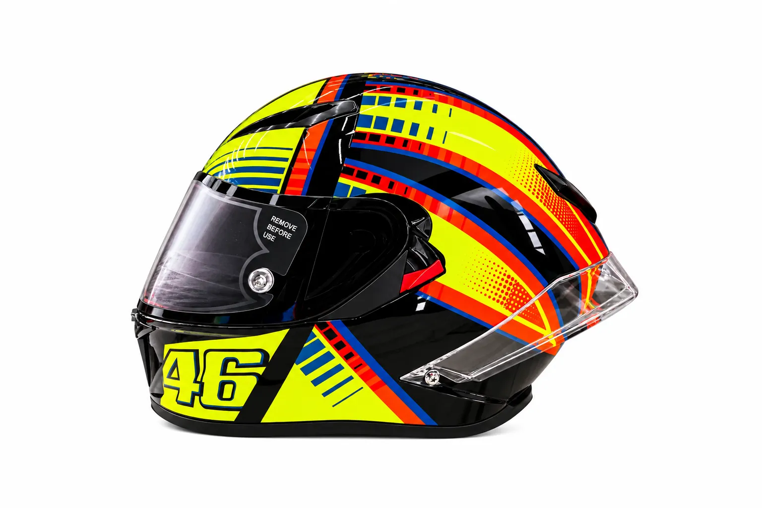AXR Stealth 46 Racing Graphic Full Face Motorcycle Helmet