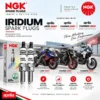 NGK Iridium Spark Plug for Aprilia RS660 Tuono660 India