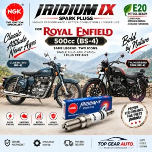 ngk iridium spark plug royal enfield 500 classic thunderbird