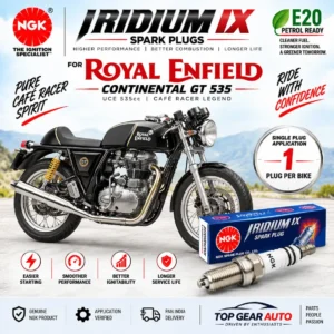 NGK Iridium spark plug for Royal Enfield Continental GT 535 andaman online