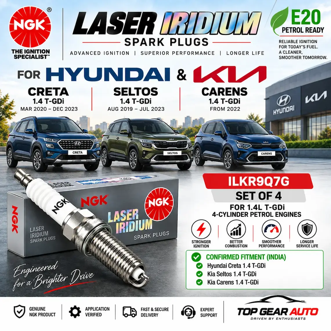 ngk iridium plug hyundai creta kia seltos online