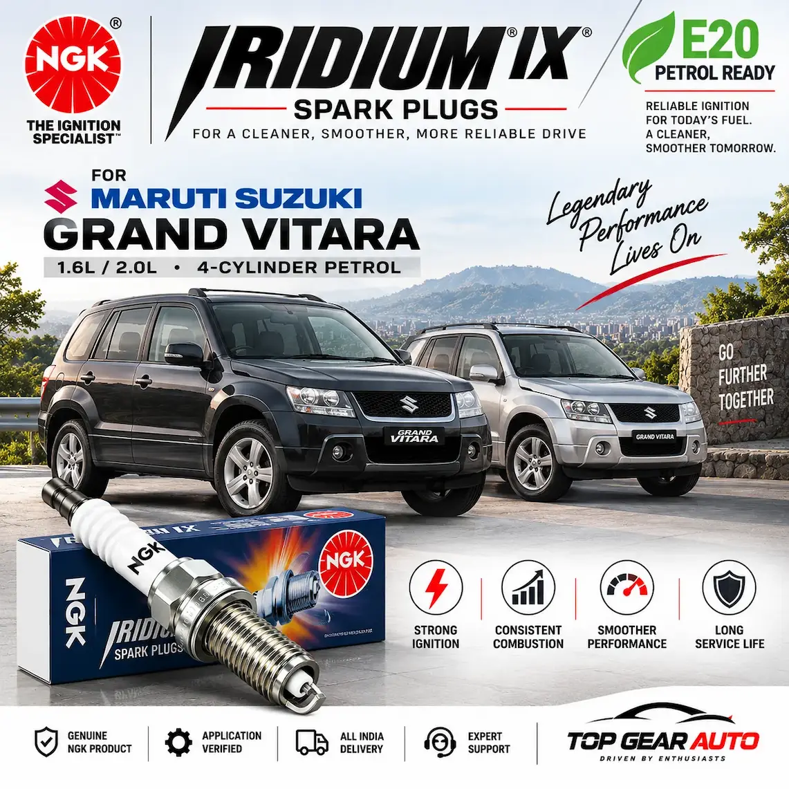 ngk iridium spark plug grand vitara 2007 old gen online
