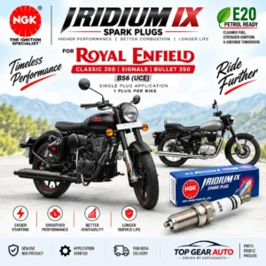 royal enfield classic 350 uce bs6 ngk iridium spark plug